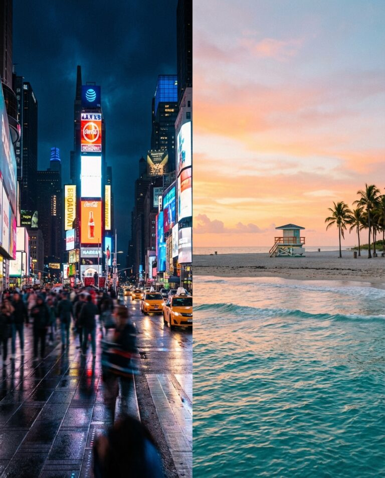 York Miami Holiday: 11 Days / 10 Nights-Day Twin Centre Package