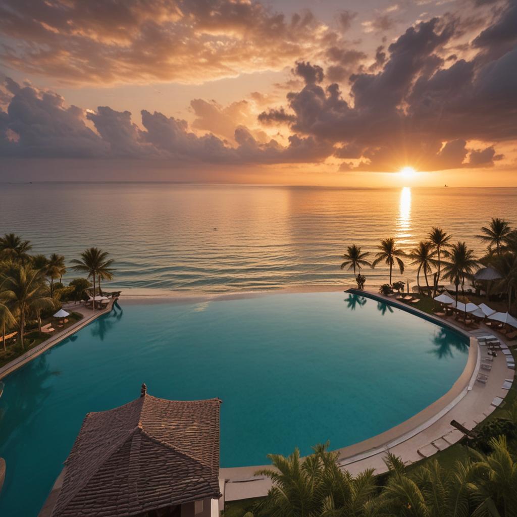 Maui Hawaii beach aerial view with turquoise ocean
