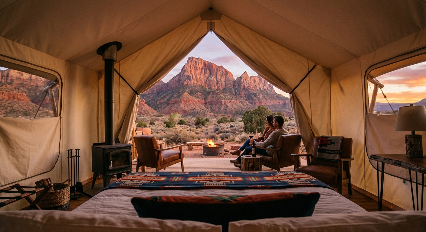 USA: Cities, Canyons & Glamping