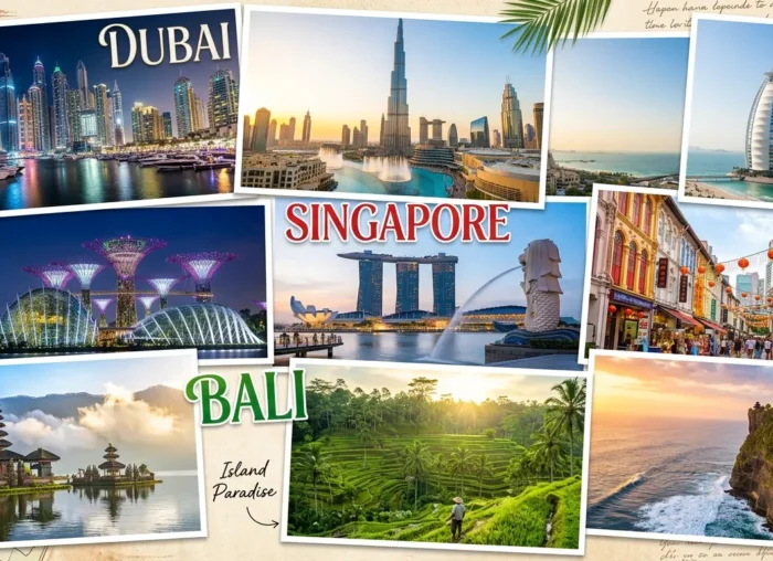 The Ultimate Dubai, Singapore and Bali Holiday: 14 Nights